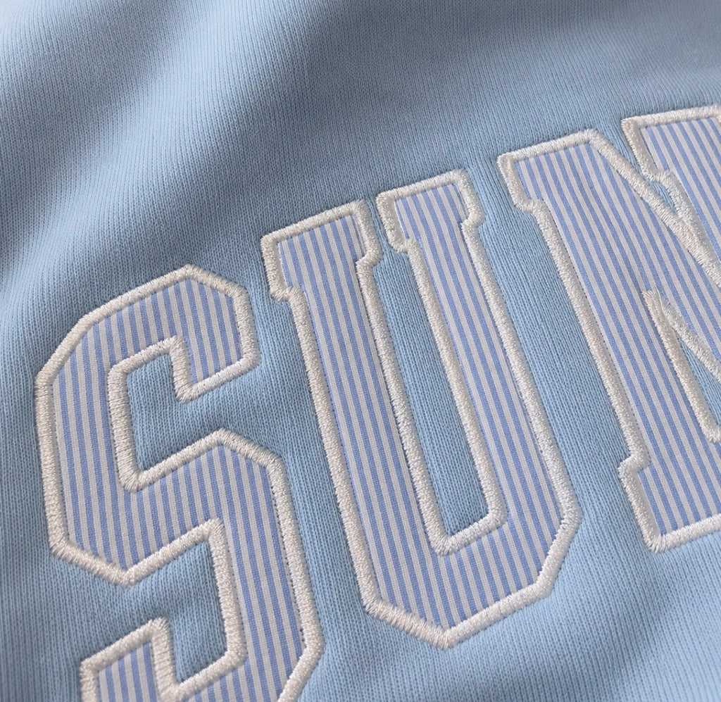 Core Mockneck Sunday Blue